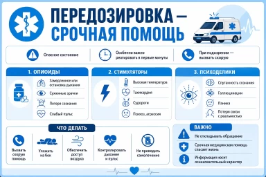 Помощь при передозировке в Раменском