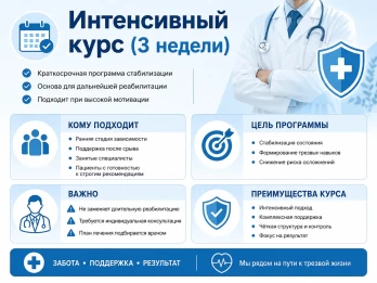 Реабилитация за 21 день в Раменском