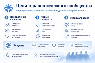 Терапевтическое сообщество в Раменском